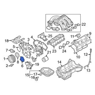 Nissan OE - Left Outer Engine Timing Cover