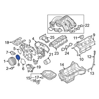 Nissan OE - Front Engine Crankshaft Seal