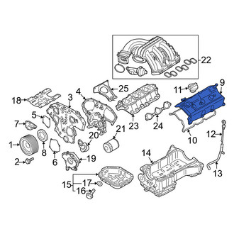 Nissan OE - Left Engine Valve Cover