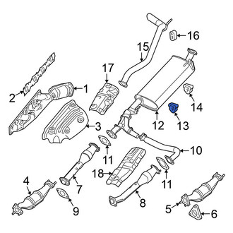 Nissan OE - Exhaust System Hanger