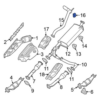Nissan OE - Exhaust System Hanger