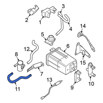 Nissan OE - Evaporative Emissions System Lines