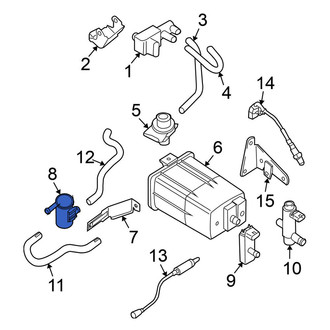 Nissan OE - Vapor Canister Filter