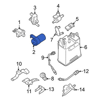 Nissan OE - Vacuum Reservoir