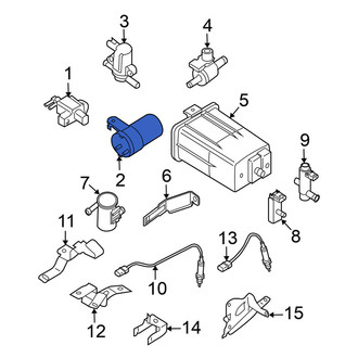 Nissan OE - Vacuum Reservoir