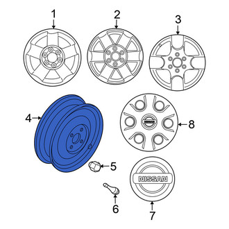 Nissan OE - Wheel