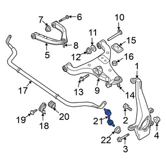 Nissan OE - Front Left Suspension Stabilizer Bar Link