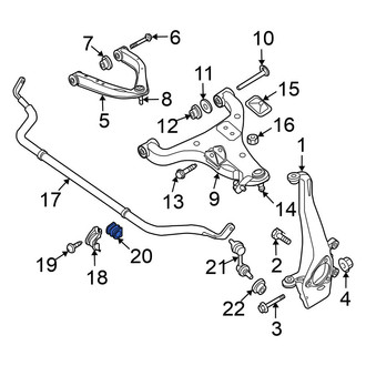 Nissan OE - Front Suspension Stabilizer Bar Bushing