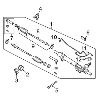 Nissan OE - Steering Gear & Linkage