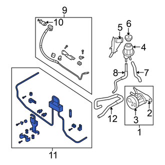 Nissan OE - Power Steering Cooler