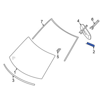 Nissan OE - Windshield Spacer