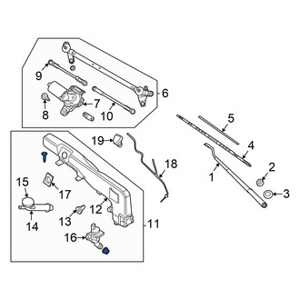 Nissan OE - Washer Fluid Reservoir