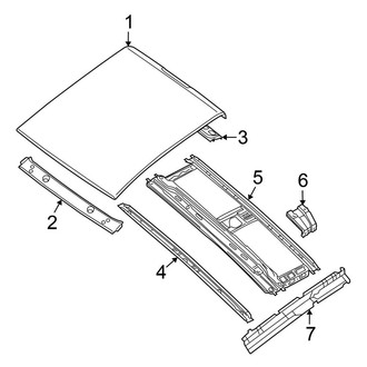 Nissan OE - Cab - Roof & Components (King Cab), (King Cab)