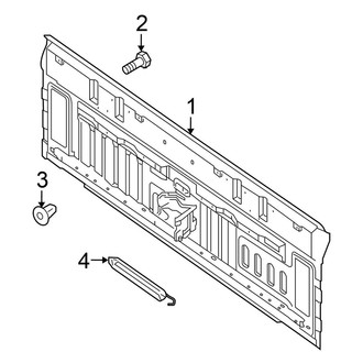 Nissan OE - Cab - Back Panel (King Cab), (King Cab)