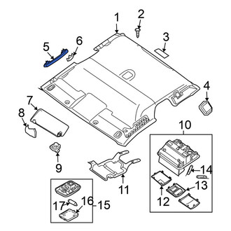Nissan OE - Front Left Interior Grab Bar