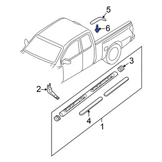 Nissan OE - Roof Drip Molding Clip