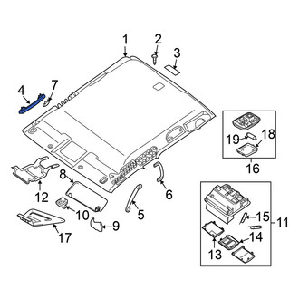 Nissan OE - Front Right Interior Grab Bar