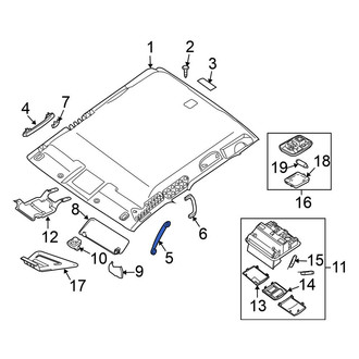 Nissan OE - Front Left Interior Grab Bar