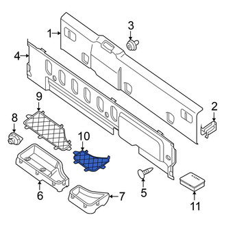 Nissan OE - Left Floor Storage Compartment Lid