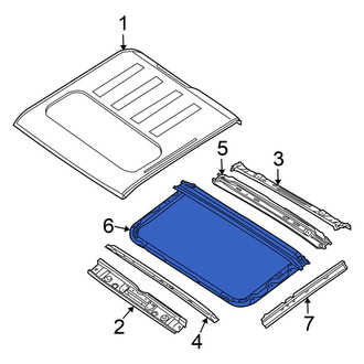 Nissan OE - Roof Panel Reinforcement