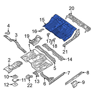 Nissan OE - Front Floor Pan