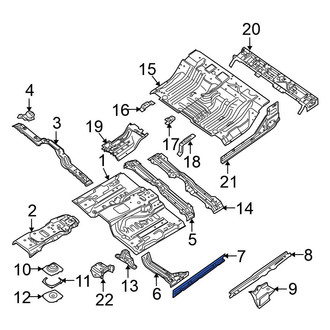 Nissan OE - Left Floor Sill