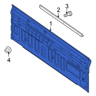 Nissan OE - Rear Truck Cab Back Panel