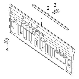 Nissan OE - Cab - Back Panel (With Sunroof), (Crew Cab 2.5L / 4.0L)