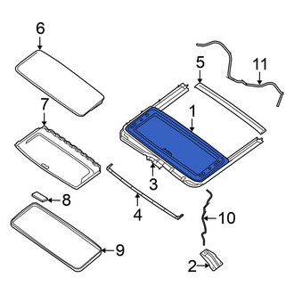 Nissan OE - Sunroof Frame