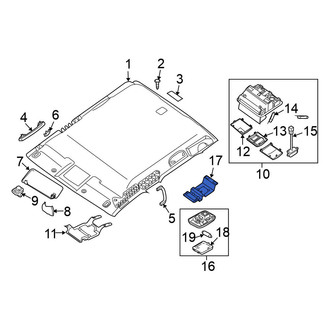 Nissan OE - Dome Light Bracket