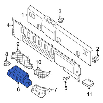 Nissan OE - Right Floor Storage Compartment