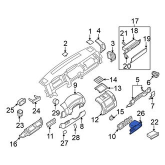 Nissan OE - Instrument Panel Bezel
