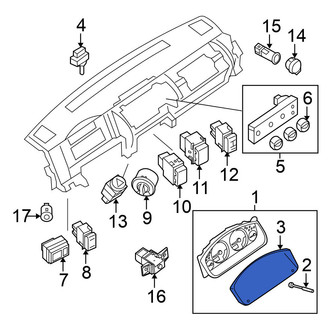 Nissan OE - Instrument Panel Lens