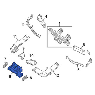 Nissan OE - Center Instrument Panel Air Duct