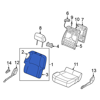 Nissan OE - Front Right Seat Back Cushion Cover