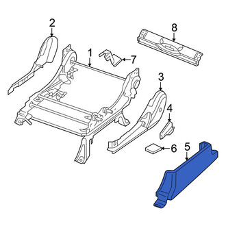 Nissan OE - Front Left Seat Track Cover