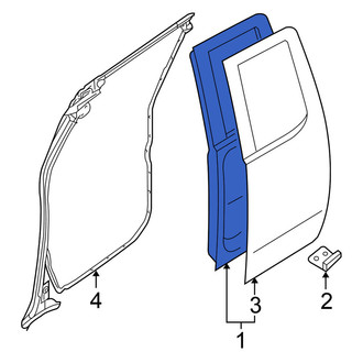 Nissan OE - Rear Left Door Shell