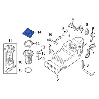 Nissan OE - Fuel Tank Shield