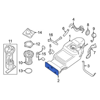 Nissan OE - Fuel Tank Shield