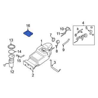 Nissan OE - Fuel Tank Shield
