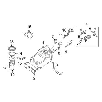 Nissan OE - Fuel System Components