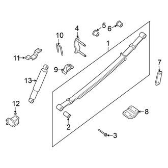 Nissan OE - Rear Suspension - Suspension Components