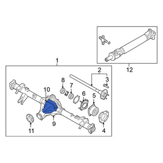 Nissan OE - Rear Differential Carrier Housing