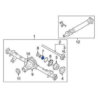 Nissan OE - Drive Axle Shaft Bearing Spacer