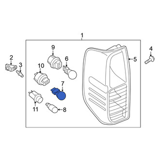 Nissan OE - Rear Turn Signal Light Bulb