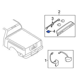 Nissan OE - Center High Mount Stop Light Bulb
