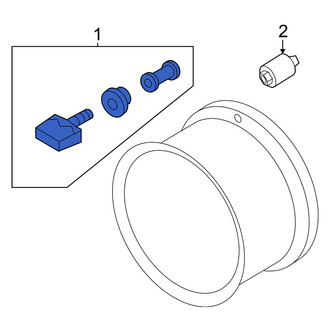 Nissan OE - Tire Pressure Monitoring System (TPMS) Sensor