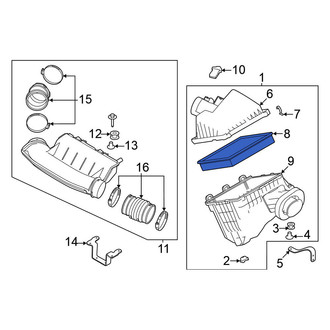 Nissan OE - Engine Air Filter