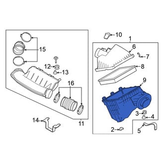Nissan OE - Air Filter Housing