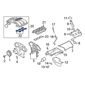 Nissan OE - Upper Fuel Injection Plenum Gasket